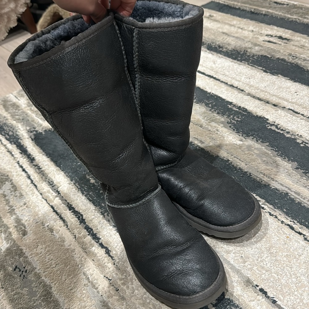 Ugg metallic boots